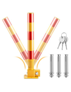 Poste de Estacionamiento Plegable Vechkom 60 cm Alta Visibilidad