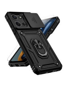 Funda Protectora PUSHIMEI para Motorola Moto G 2025 - Negro