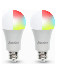 Bombillas LED Inteligentes Energizer Connect 2 Paquete RGB y Blancas