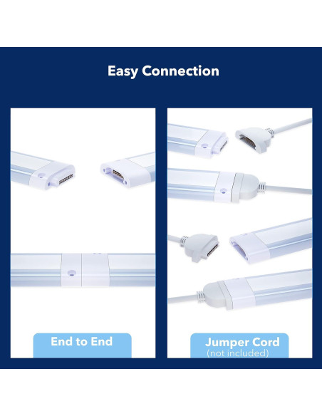 Iluminación Inteligente Bajo Gabinete LAMPAOUS RGB 30.48 cm