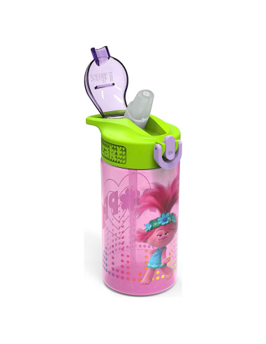 Botella de Agua Infantil Zak Designs Trolls 0.47L