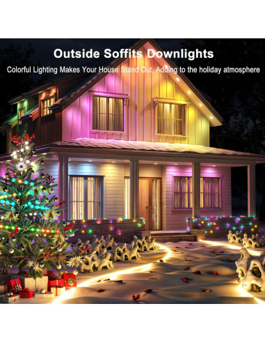 Downlight LED Empotrado 6 Pulgadas Taptoron RGBCW 16W 1350LM