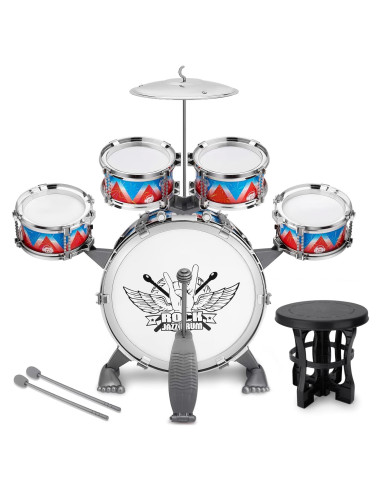 Juego de Batería Infantil CHADRIGIVS 54 cm 1.20 kg para 3-6 años