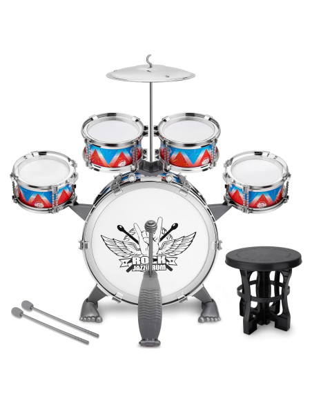 Juego de Batería Infantil CHADRIGIVS 54 cm 1.20 kg para 3-6 años