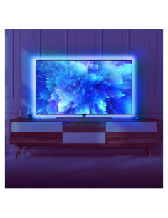 Luces LED RGB dalattin 10m con control remoto para TV