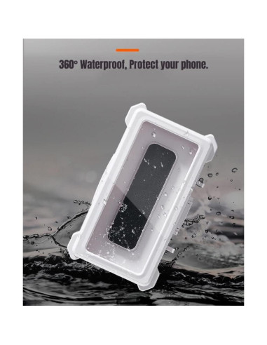 Soporte para Teléfono de Ducha Impermeable CTKEPUN 360
