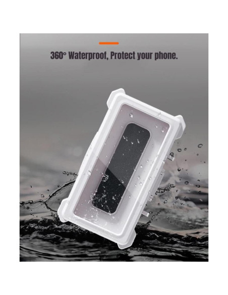 Soporte para Teléfono de Ducha Impermeable CTKEPUN 360
