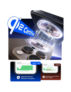 Batería Portátil MagSafe LISEN Qi2 10,000mAh Carga Rápida 2