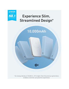 Banco de Energía Anker MagGo 10,000mAh Carga Inalámbrica 15W 2