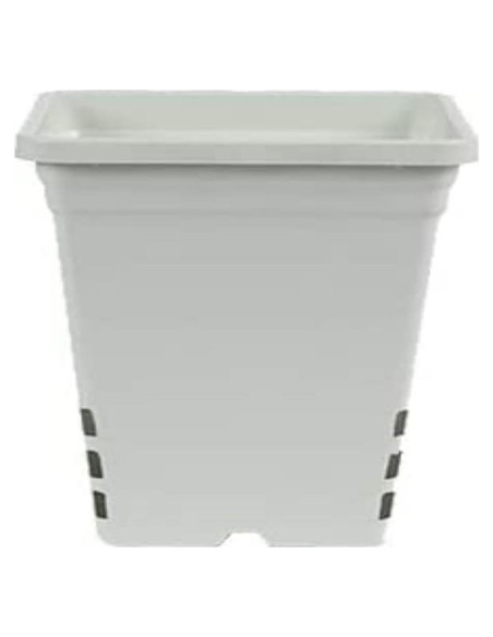 Maceta de Plástico SUNPACK Blanca 23 cm con Drenaje - 1 Unidad Maceta de Plástico SUNPACK Blanca 23 cm con Drenaje - 1 Unidad
