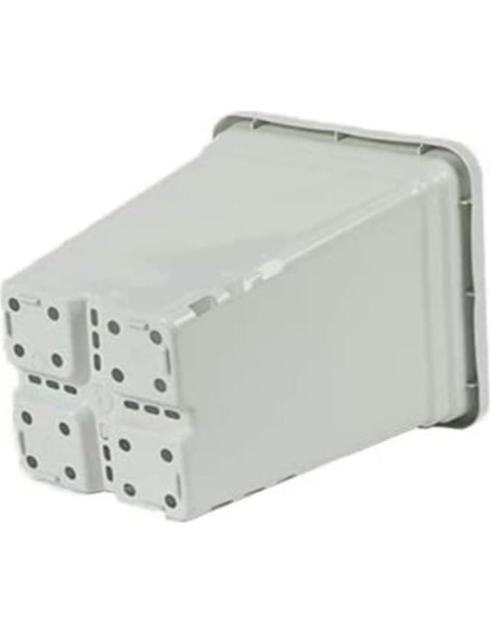 Maceta de Plástico SUNPACK Blanca 23 cm con Drenaje - 1 Unidad Maceta de Plástico SUNPACK Blanca 23 cm con Drenaje - 1 Unidad