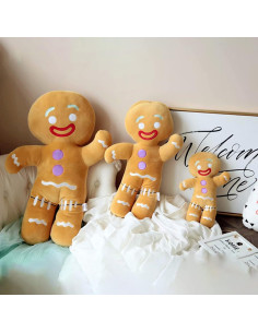 Muñeco de Jengibre de Peluche Walbest 30cm 50cm 60cm Navidad 2