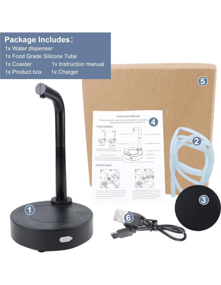 Bomba de Agua Eléctrica Automática YTDTKJ 3 Velocidades 19L