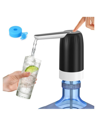 Dispensador de Agua Eléctrico BY4U 5 Galones 3 Modos Plegable