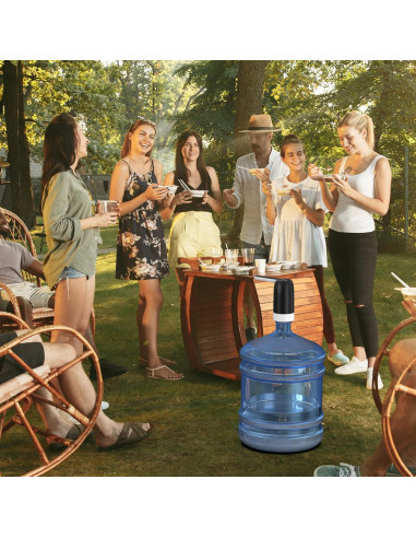 Dispensador de Agua Eléctrico BY4U 5 Galones 3 Modos Plegable