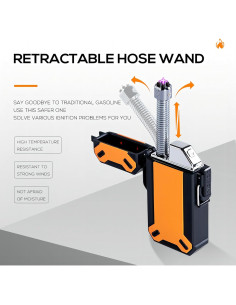 Encendedor Eléctrico Flexible Navpeak Camuflaje Recargable USB 2