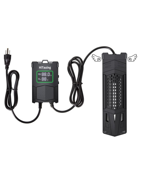 Calentador de Acuario HiTauing 1000W con Controlador Inteligente