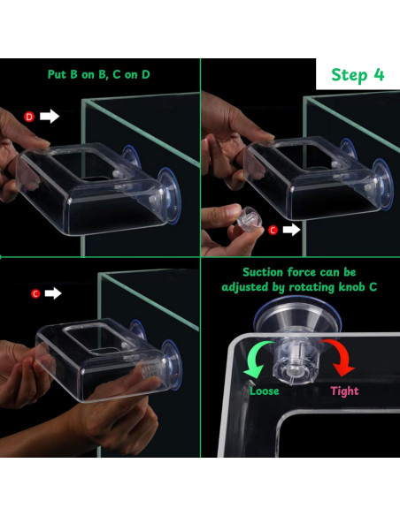 Anillo de Alimentación Flotante Homedy para Tortugas y Peces L Anillo de Alimentación Flotante Homedy para Tortugas y Peces L