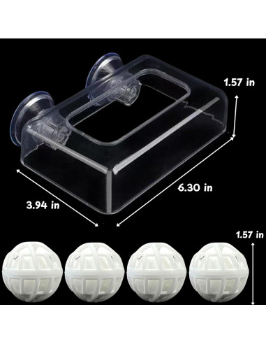 Anillo de Alimentación Flotante Homedy para Tortugas y Peces L