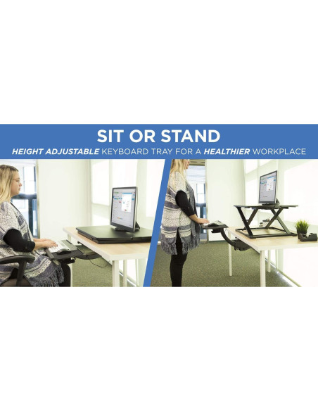 Bandeja de Teclado Ajustable Mount-It! MI-7139 67.3 cm