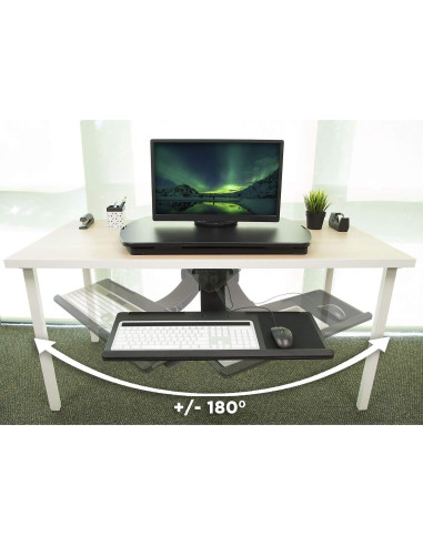 Bandeja de Teclado Ajustable Mount-It! MI-7139 67.3 cm