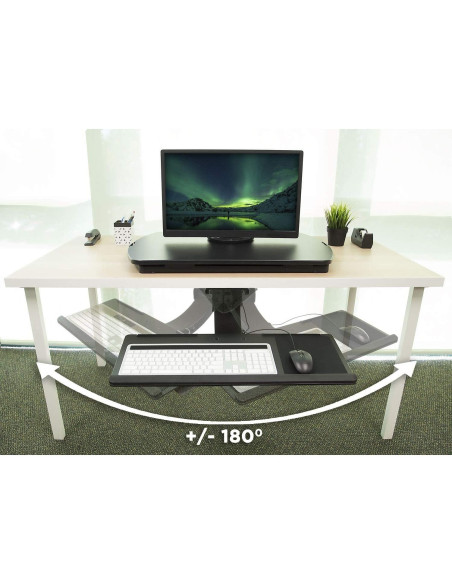 Bandeja de Teclado Ajustable Mount-It! MI-7139 67.3 cm