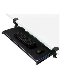 Bandeja de Teclado VIVO MOUNT-KB05P con Alfombrilla RGB 68.6 cm