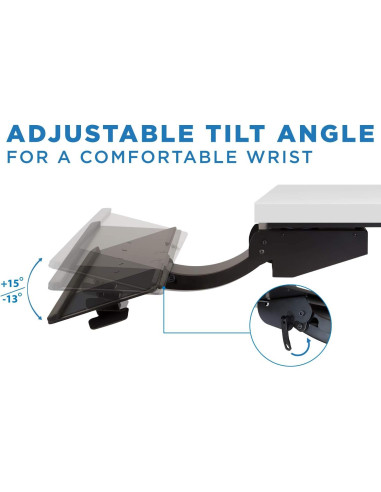 Bandeja de Teclado Ajustable Mount-It! MI-7139 67.3 cm