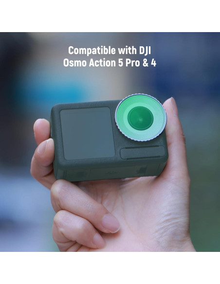Filtro de Difusión Negra 1/4 NEEWER para DJI Osmo Action 5/4 Filtro de Difusión Negra 1/4 NEEWER para DJI Osmo Action 5/4