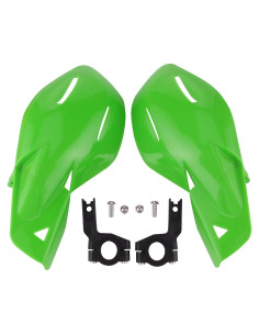 GOOFIT Protectores de Manillar Verde 7/8" para Motocicleta Off-road