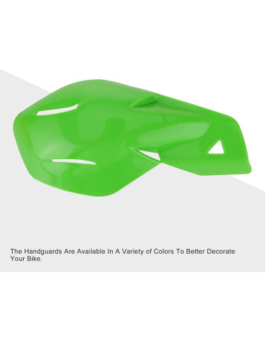GOOFIT Protectores de Manillar Verde 7/8" para Motocicleta Off-road