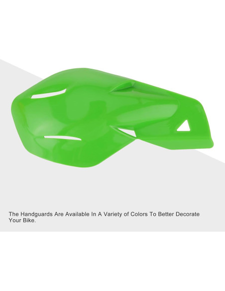 GOOFIT Protectores de Manillar Verde 7/8" para Motocicleta Off-road