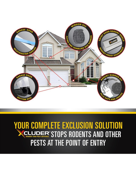 Barrera de Plagas Xcluder Versa-Line 91.4 cm Aluminio Ajustable Barrera de Plagas Xcluder Versa-Line 91.4 cm Aluminio Ajustable