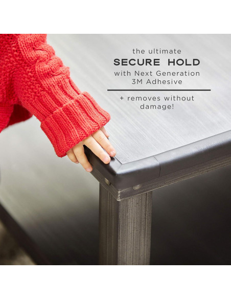 Bebe Earth - Protectores de Esquinas y Bordes para Bebés - 16 Unidades - Seguridad Muebles - Color Negro Bebe Earth - Protectores de Esquinas y Bordes para Bebés - 16 Unidades - Seguridad Muebles - Color Negro