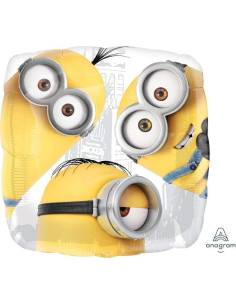 Ramo de Globos de Foil Minions Amscan 7 Piezas Multicolor 2