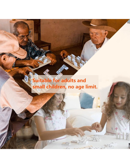 Juego de Dominó Doble 6 Smilejoy en Caja de Madera para 2 Jugadores