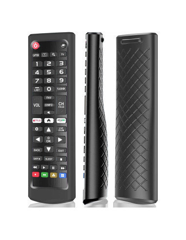 Funda de Silicona para Control Remoto LG AKB75095307 Negra