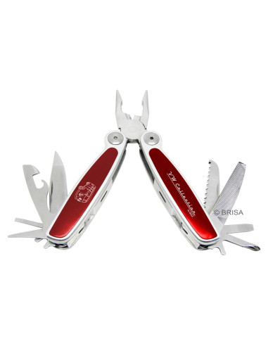Multitool Plegable BRISA VW T1 Bus 8 en 1 Acero Inoxidable