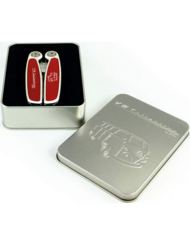 Multitool Plegable BRISA VW T1 Bus 8 en 1 Acero Inoxidable