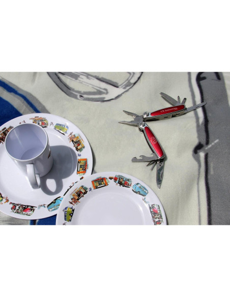 Multitool Plegable BRISA VW T1 Bus 8 en 1 Acero Inoxidable Multitool Plegable BRISA VW T1 Bus 8 en 1 Acero Inoxidable