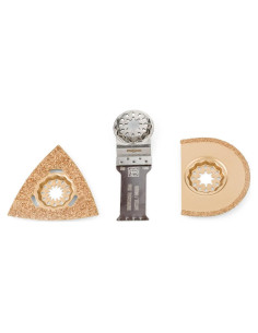 Conjunto de Trabajo para Azulejos Fein Starlock - 3 Piezas