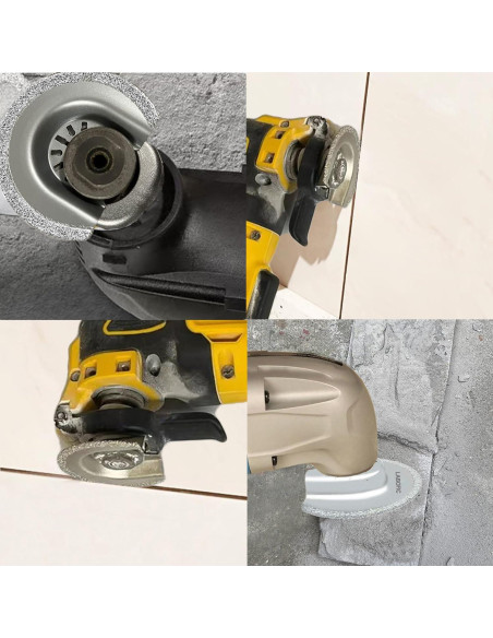 Juego de 4 Hojas de Sierra Oscilante de Diamante LABOFiC Juego de 4 Hojas de Sierra Oscilante de Diamante LABOFiC