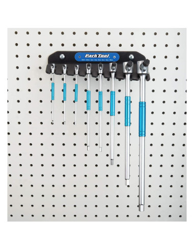 Juego de Llaves Hexagonales Park Tool THH-1 2-10mm con Mango T