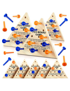 Juego de Mesa de Madera Skylety 12 Paquetes Clavos Triangulares