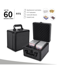 Estuche de Almacenamiento para Tarjetas Calificadas KAGSWAMO 60+ 2