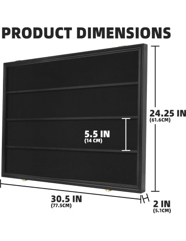 DisplayGifts Estuche de Exhibición para 36 Tarjetas Deportivas