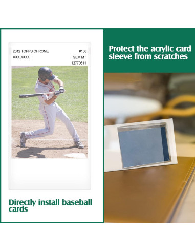 Fundas para Tarjetas Coleccionables Lewtemi 300 Pcs 8.9x14 cm