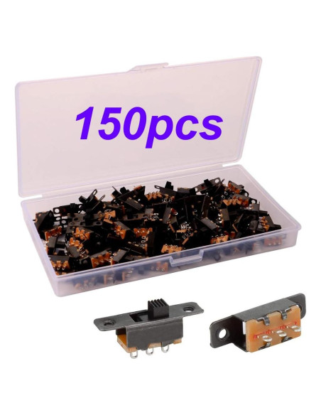 Interruptores Deslizantes 3 Pines Gebildet E353 150pcs 0.5A 50V