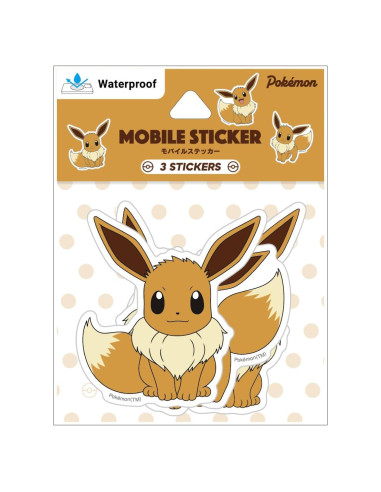 Sticker Personalizado Eevee Gourmandise POKE-840E 11.2x8.5cm