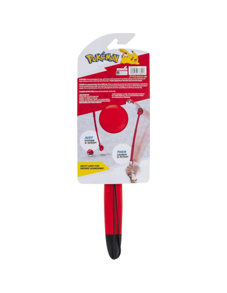 Lanzador Telescópico de Fetch Poké Ball Jazwares con Pelota Lanzador Telescópico de Fetch Poké Ball Jazwares con Pelota